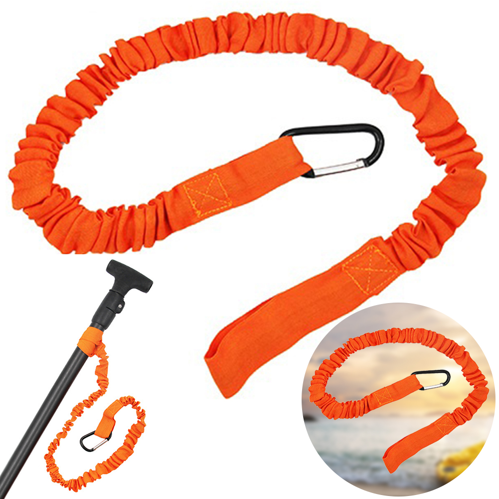 Fishing Kayak Paddle Leash - Elastyczny pasek zabezpieczający wiosło kajakowe z