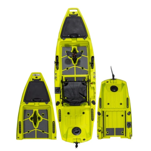 Fishing Kayak Pedal Drive - Modułowy 1-osobowy plastikowy napęd pedałowy Wędkarstwo