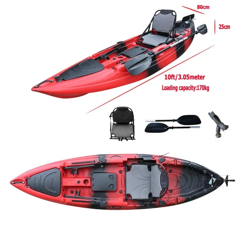Kajak wędkarski jednoosobowy 3 – Fishing Kayak Paddle recenzja i cena