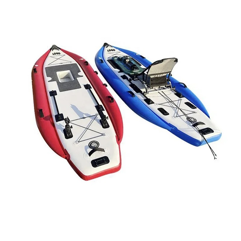 Kajak pedałowy z siateczką na  – Fishing Kayak Pedal Drive recenzja i cena